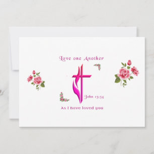 Love one another holiday card