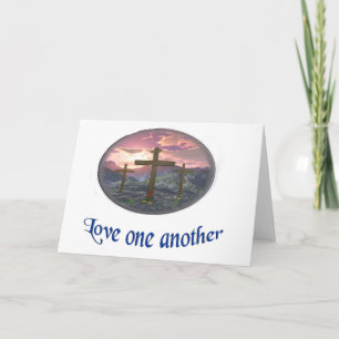 Love one another holiday card