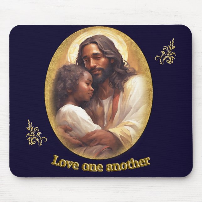 Love one another mouse pad (Front)