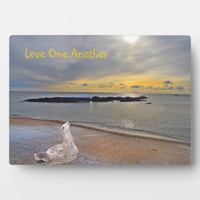 Love One Another Plaque (Front)