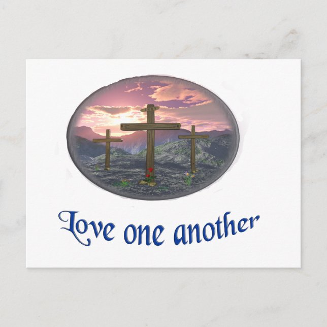 Love one another postcard (Front)