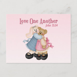 Love One Another Postcard
