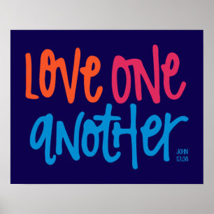 Love one another poster