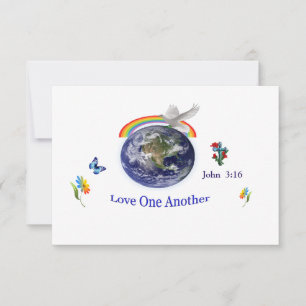 Love one Another Thank You Card