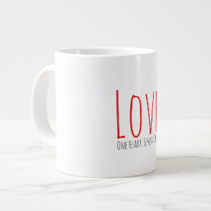 Love - One Heart. Seven Forms Speciality Mug