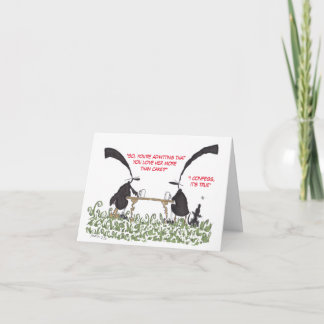 Love or Cake Valentine's Card