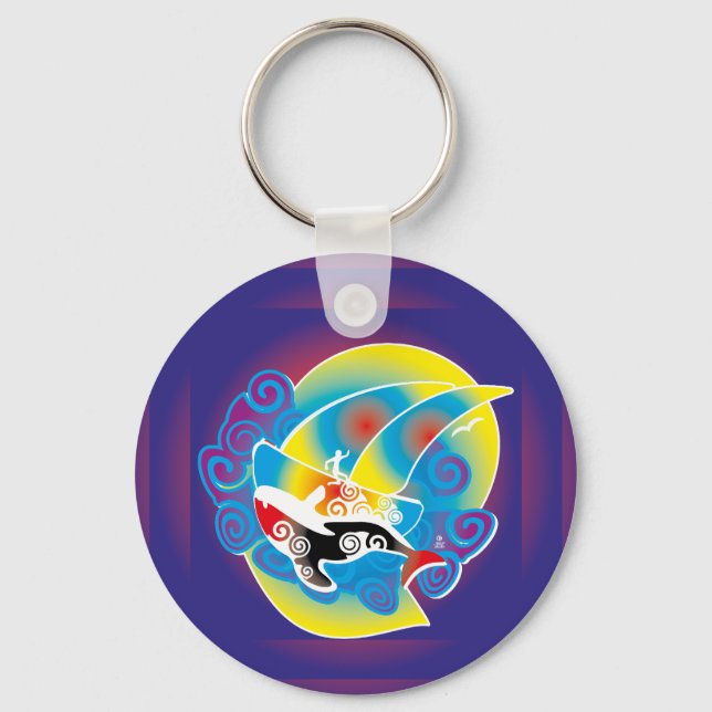 LOVE ORKA LOCA 26 BY MASANSER KEY RING (Front)