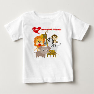 Love Our Animal Friends Baby T-Shirt