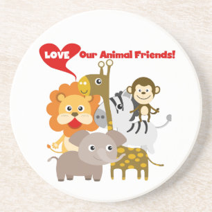 Love Our Animal Friends Coaster
