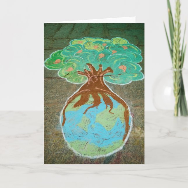 Love our Earth Thank You Card (Front)