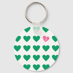 love outcast key ring