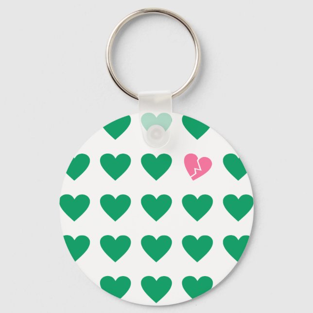 love outcast key ring (Front)