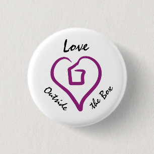 Love Outside the Box Button