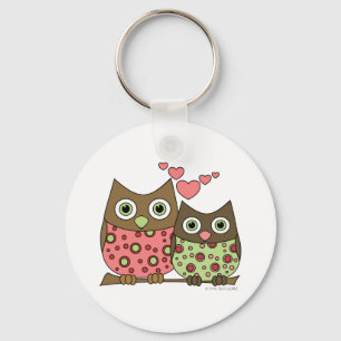 Love Owls Key Ring