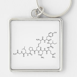 love oxytocin chemical formula chemistry element s key ring