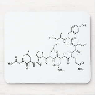 love oxytocin chemical formula chemistry element s mouse pad