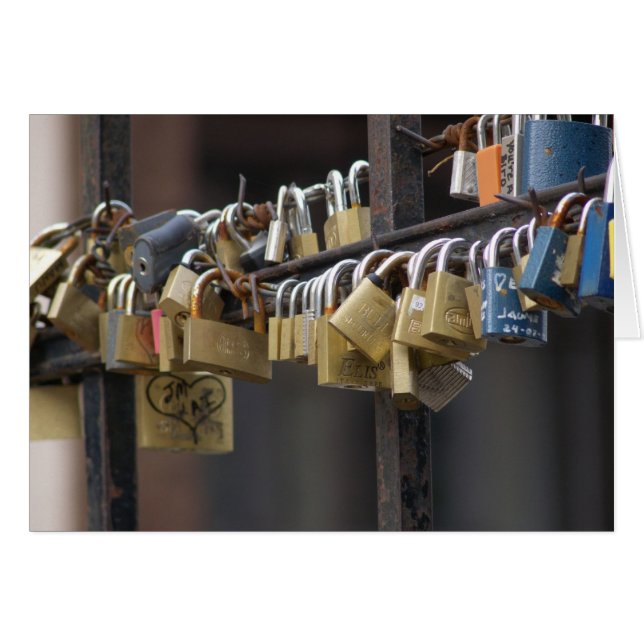 Love Padlocks, Prague (Front Horizontal)