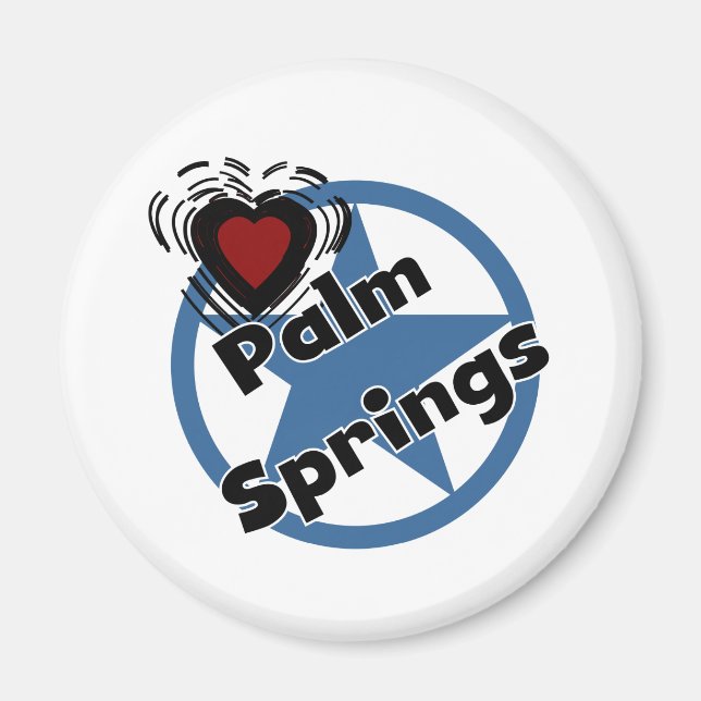 Love Palm Springs Magnet (Front)