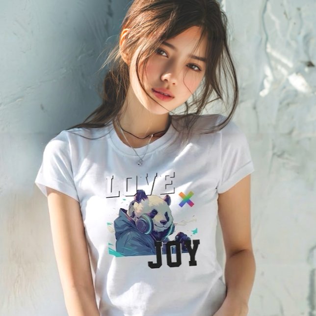 LOVE × PANDA - Custom T-Shirt (Creator Uploaded)