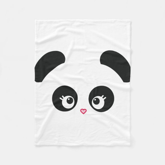 Love Panda® Fleece Blanket (Front)