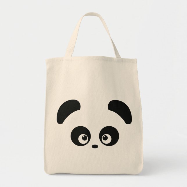 Love Panda® Grocery Tote Bag (Front)