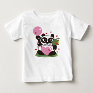Love Panda Lucky God Baby T-Shirt