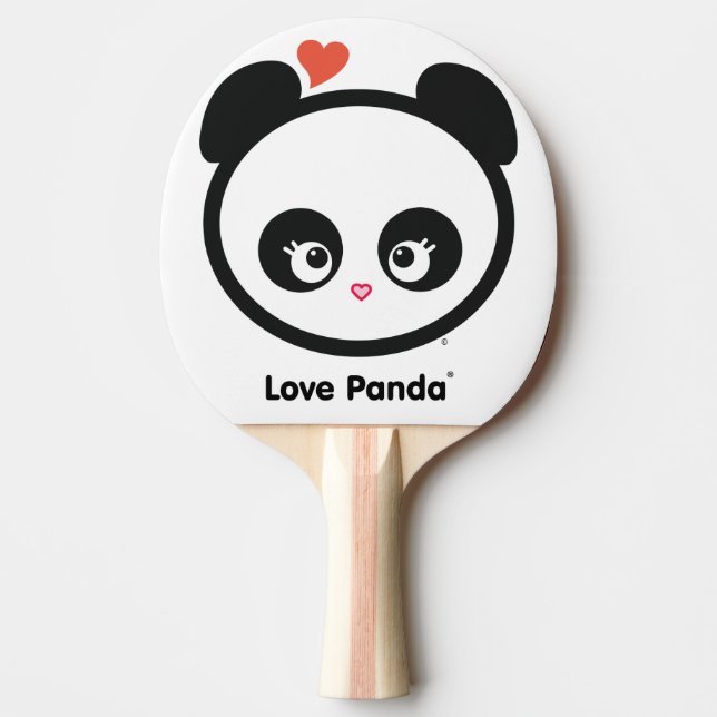 Love Panda® Ping Pong Paddle (Front)