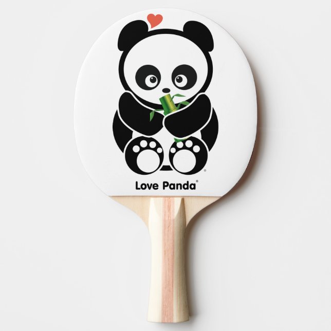 Love Panda® Ping Pong Paddle (Front)