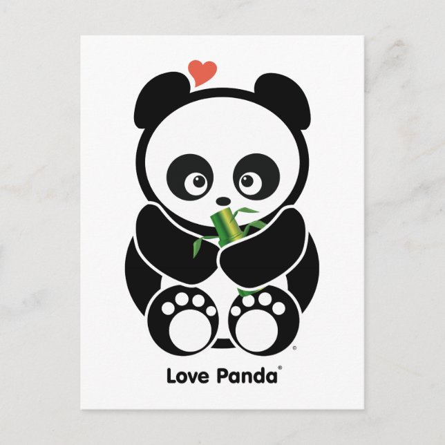 Love Panda® Postcard (Front)