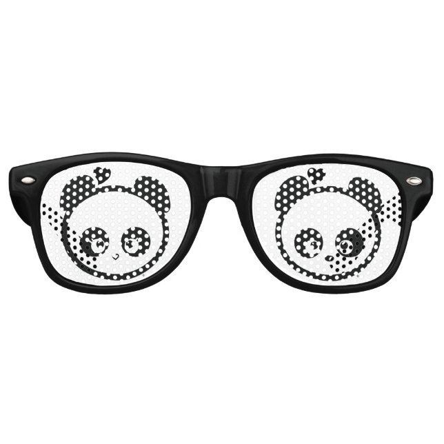 Love Panda® Retro Sunglasses (Front)