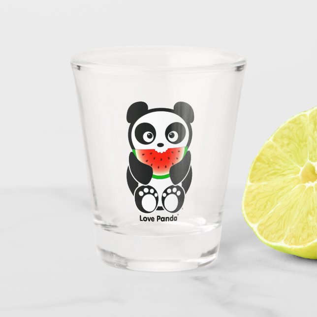 Love Panda® Shot Glass (Front)