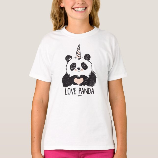 Love Panda T-Shirt (Front)