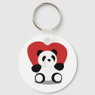Love Pandas Key Ring