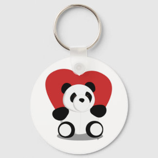 Love Pandas Key Ring
