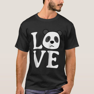 Love Pandas Panda Bear Panda Baseball T-Shirt