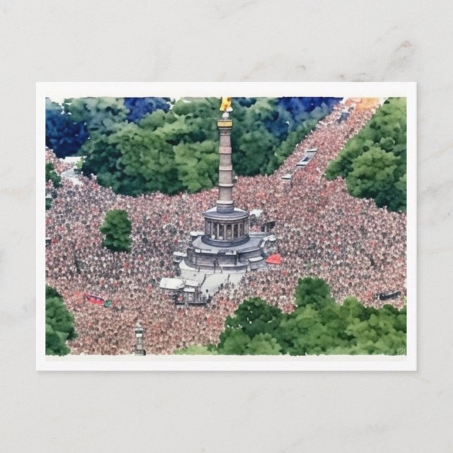 Love Parade 2008 Postcard (Front)