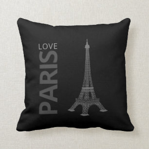 Love Paris Adorable Eiffel Tower Cushion