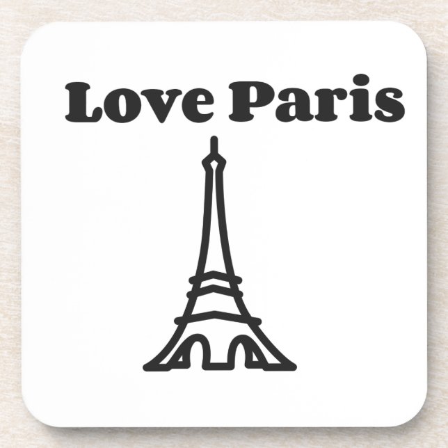 Love Paris Coaster (Front)