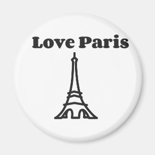 Love Paris Magnet