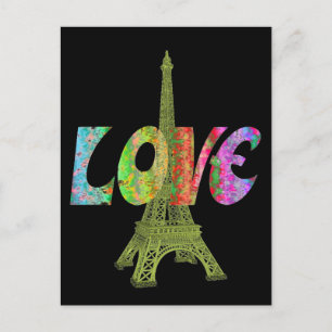 Love Paris Postcard