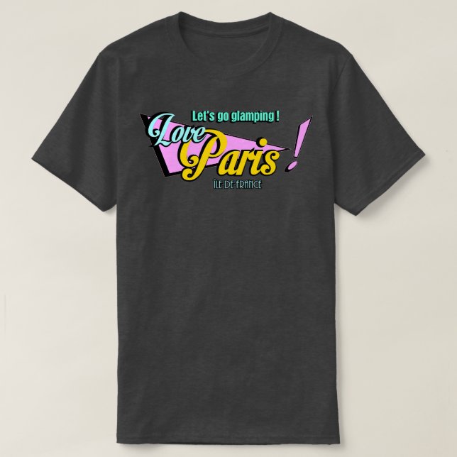 Love Paris T-Shirt (Design Front)