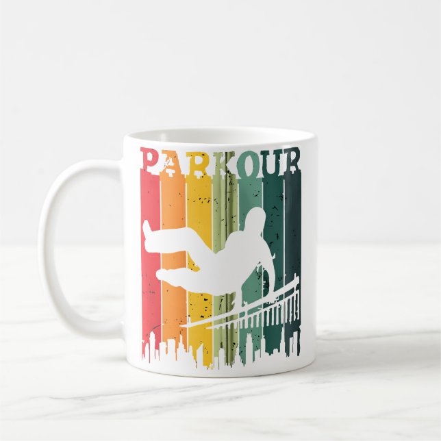 Love Parkour Men Shirt Parkour Lovers For Women An Coffee Mug (Left)