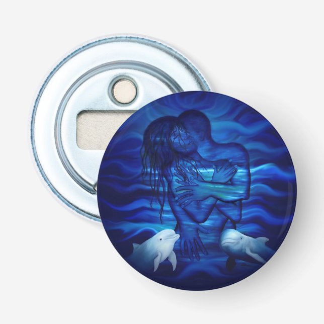 Love, Passion act - pair with Dolphin pair Bottle Opener (Front)