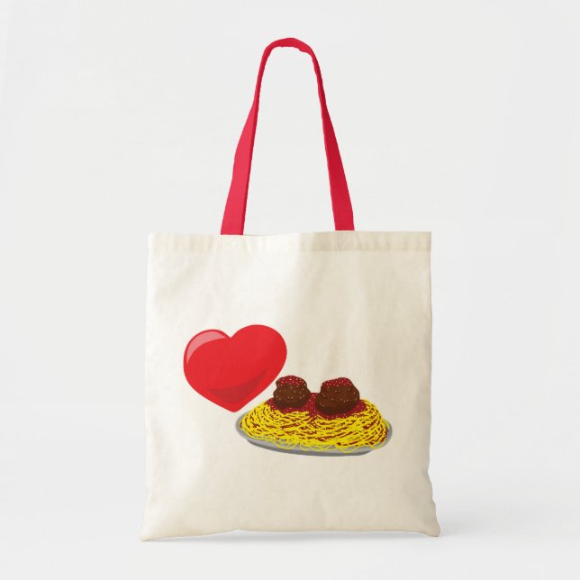 Love pasta!  Customisable: Tote Bag (Front)