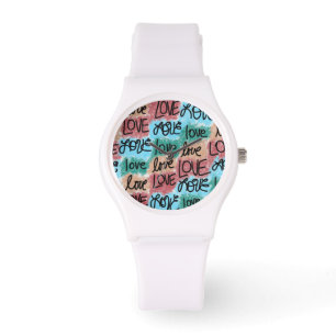 Love Patchwork Watch