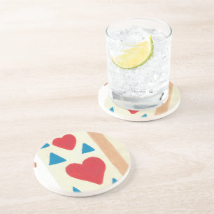 Love Path Stone Coaster