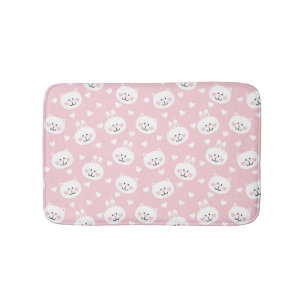 Love Pattern 2 Bath Mat