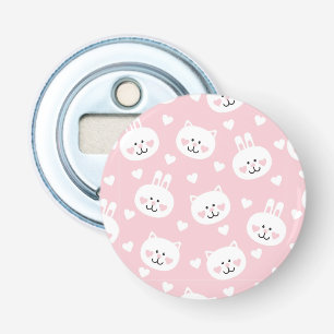 Love Pattern 2 Bottle Opener