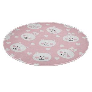 Love Pattern 2 Cutting Board