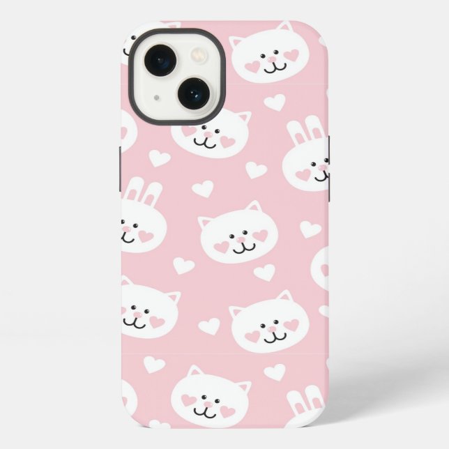 Love Pattern 2 iPhone Case (Back)